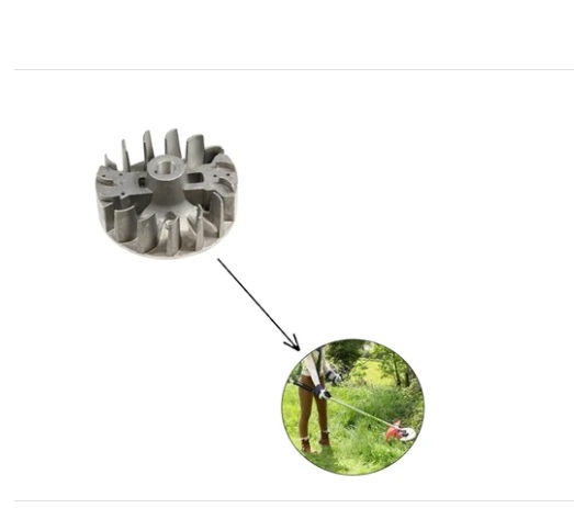 Heavy Duty Flywheel for 52 CC Brush Cutter, 2 Stroke