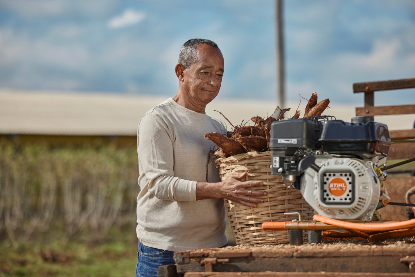 EHC 1105 S 4-stroke petrol engine: high power for agriculture and construction