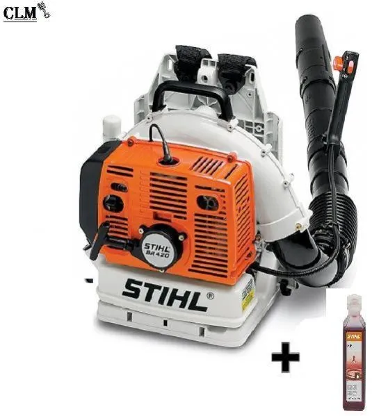 Stihl BR-420, 56.5-cc Powerful Backpack Petrol Leaf Blower