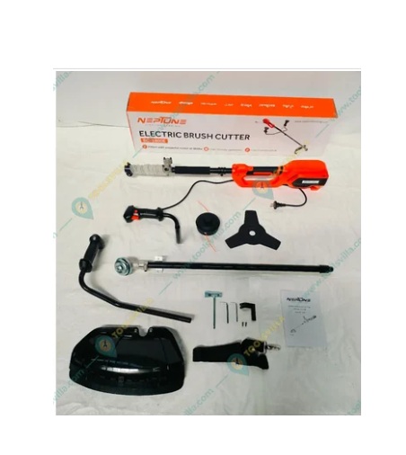 GREENLEAF BC-1800E Electric Brush Cutter / Grass Trimmer with Accessories, 1800 Watt