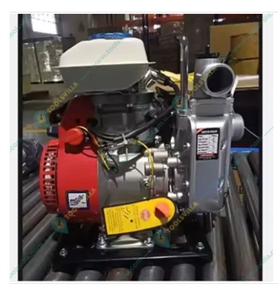 Heavy Duty 4 -stroke 98-cc 1.5 inch Petrol Operated Water Pump with Accessories for Irrigation Purposes