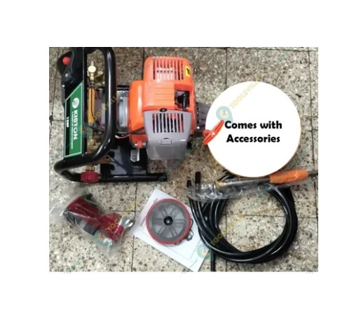 Heavy Duty 4 Stroke 31 CC, Agriculture Portable Power Sprayer | Pest Sprayer With Hose Pipe & Spray Gun
