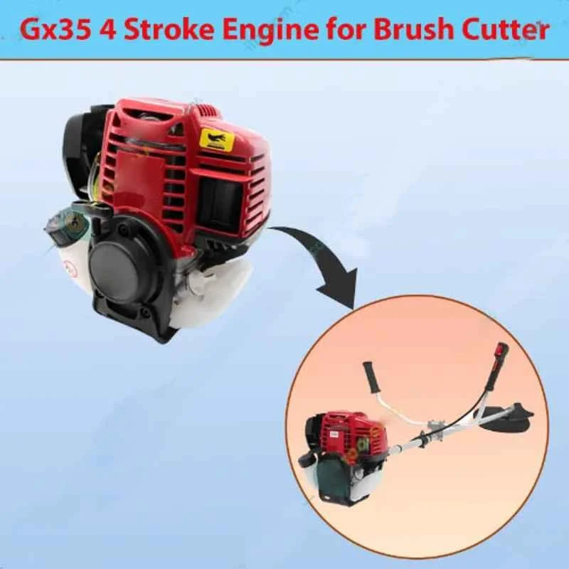 Heavy Duty 35 cc 4 Stroke Engine for Brush Cutter