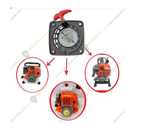 139F Recoil Starter For 4 Stroke 31 CC Engine Suitable For Water Pump & Power Sprayer