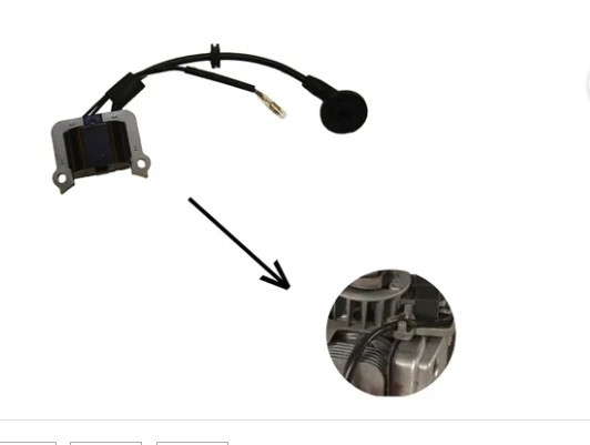 Ignition coil for 2 Stroke 52 cc Brush Cutter