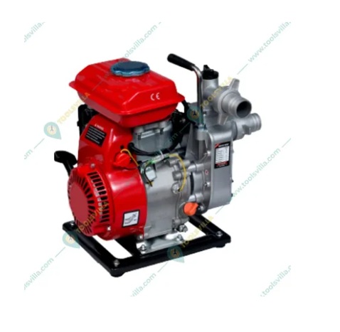 Heavy Duty 4 -stroke 98-cc 1.5 inch Petrol Operated Water Pump with Accessories for Irrigation Purposes