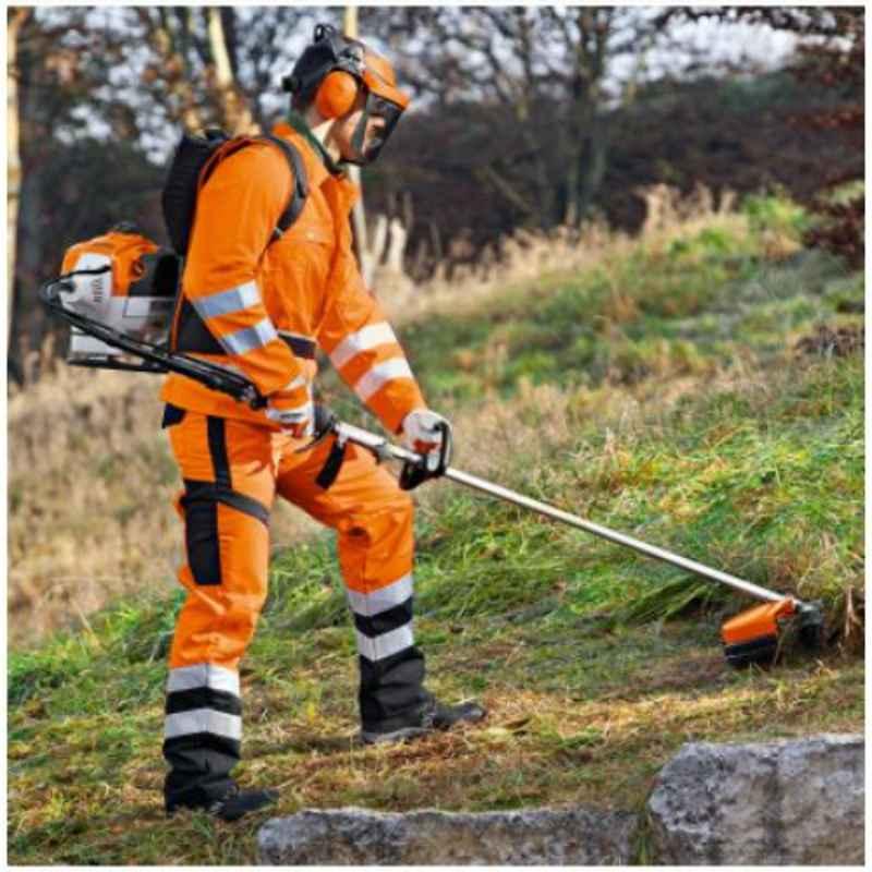 Stihl FR 230, 40.2CC 2-Stroke Backpack Petrol Brush Cutter | 2.1 HP Grass Cutting Machine for Agriculture & Gardening