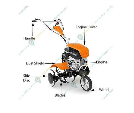Stihl MH-610 Heavy Duty Petrol Power Tiller 6HP, 212cc