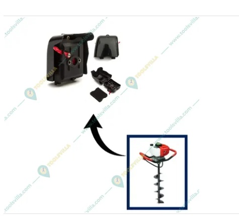 Heavy Duty Air Filter Full Set, for 2 Stroke 52 CC (44-5F) Earth Auger/ Post Hole Digger