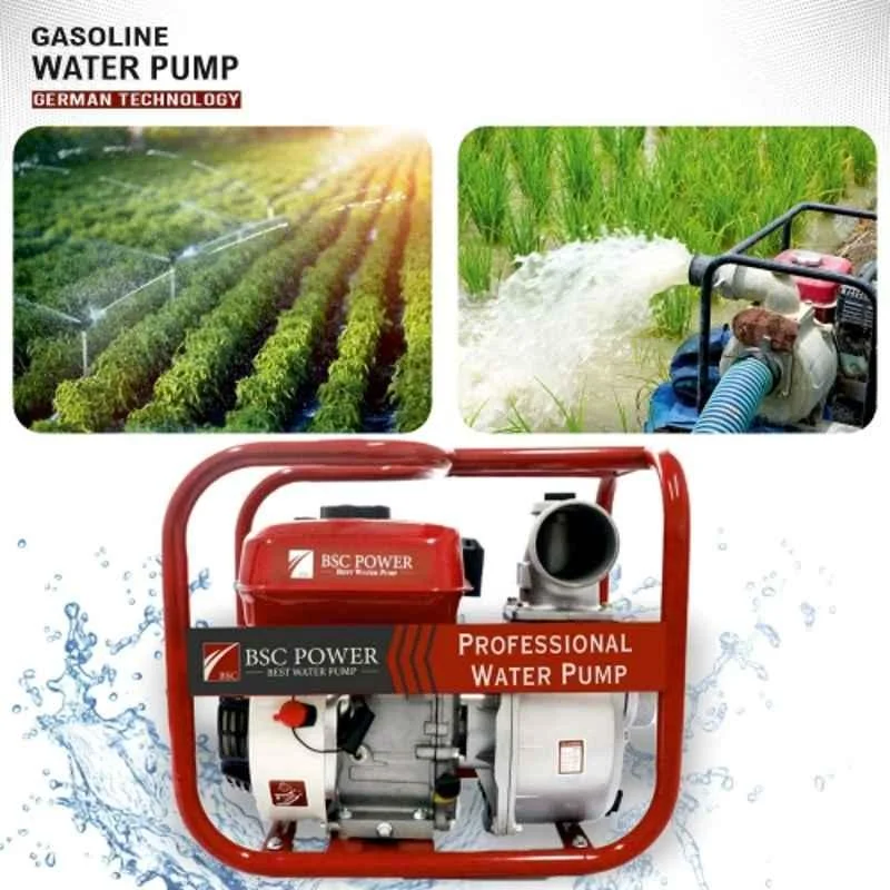 BSC POWER WP-30, 7.5 HP 4-stroke 212-cc 3 inch Petrol Water Pump