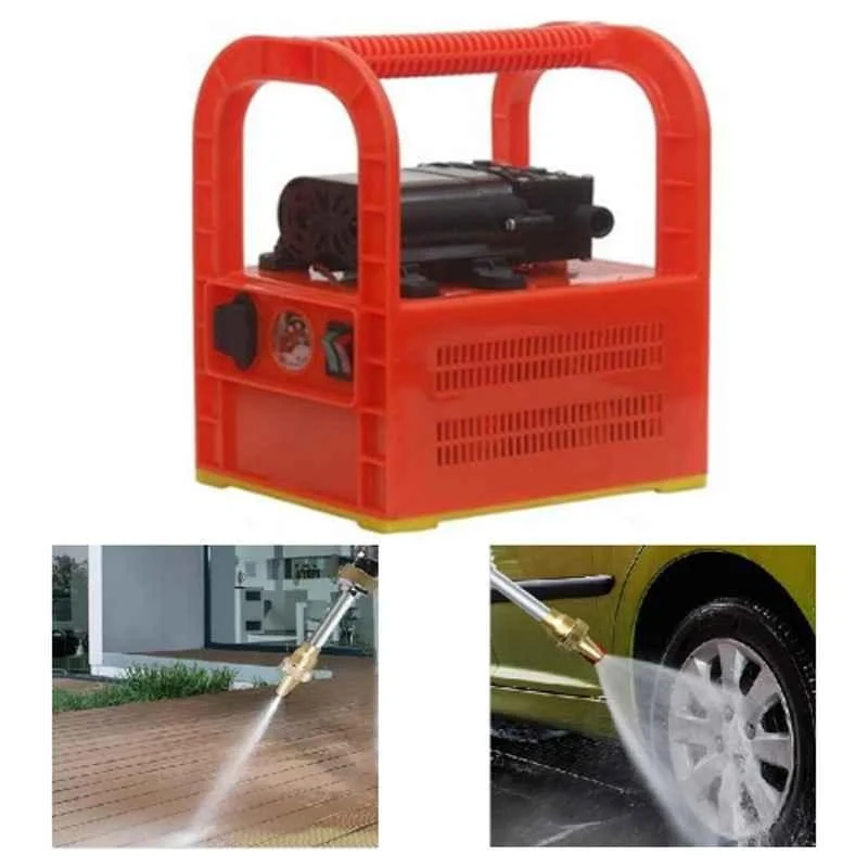 Greenleaf 12V 7.5lpm Portable Double Motor Battery Sprayer with 30ft Hose Pipe