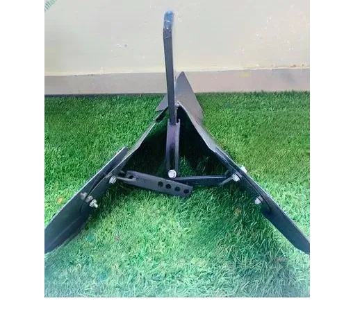 Heavy Duty Mild Steel Adjustable Ridger Attachment for 5 to 12 HP Power Tiller