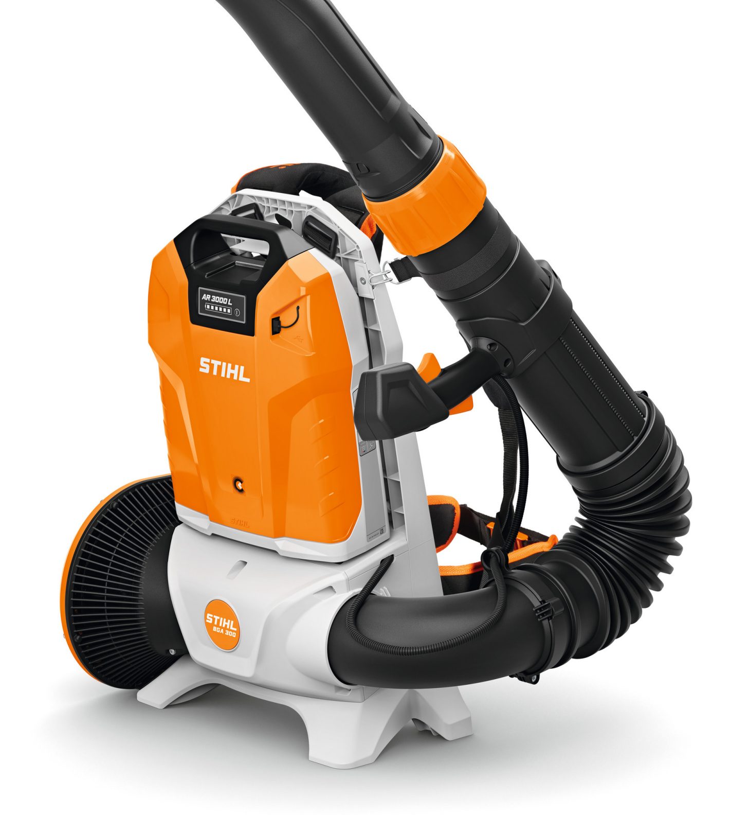 Backpack battery-powered leaf blower BGA 300