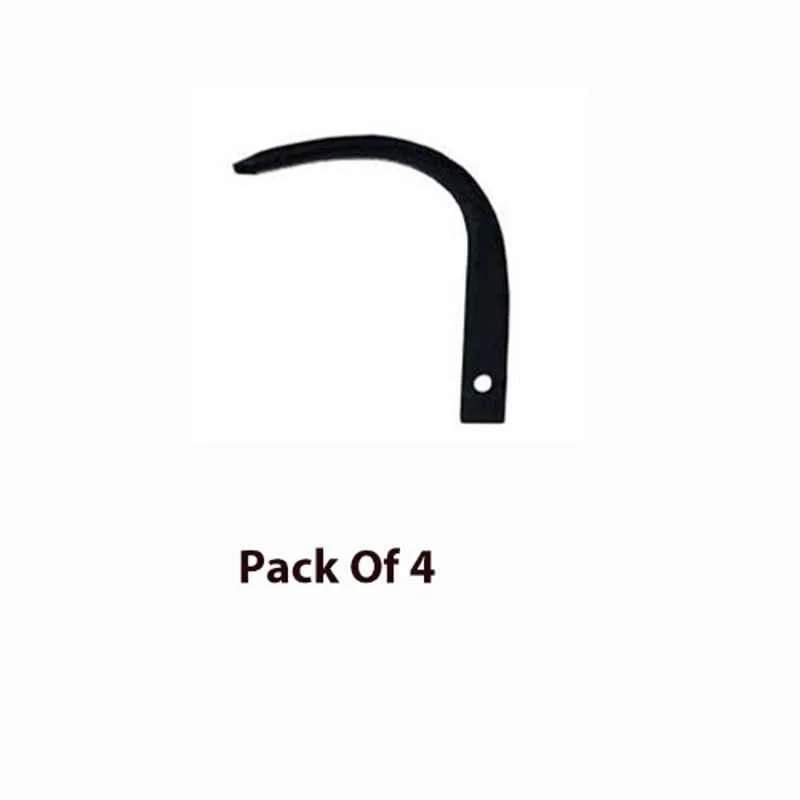 Greenleaf Steel Deep Tilling Blade Attachment for Power Tiller, (Pack of 4)