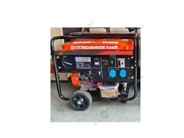Heavy Duty 7 KVA Single Phase Recoil & Self Start Petrol Generator