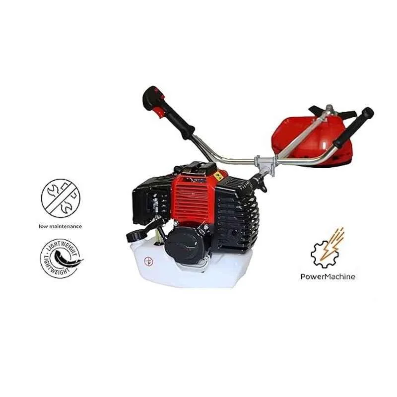 Greenleaf 4 Stroke 50CC Side Pack Brush Cutter Machine, BBC-4SP
