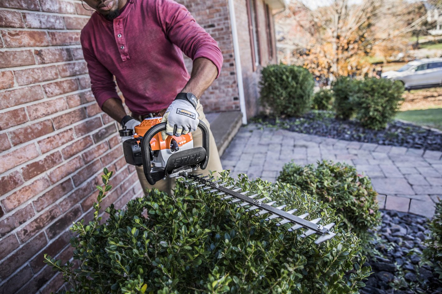 Stihl Petrol Hedge Trimmer With , 27.2cc, 45cm length | HS-45