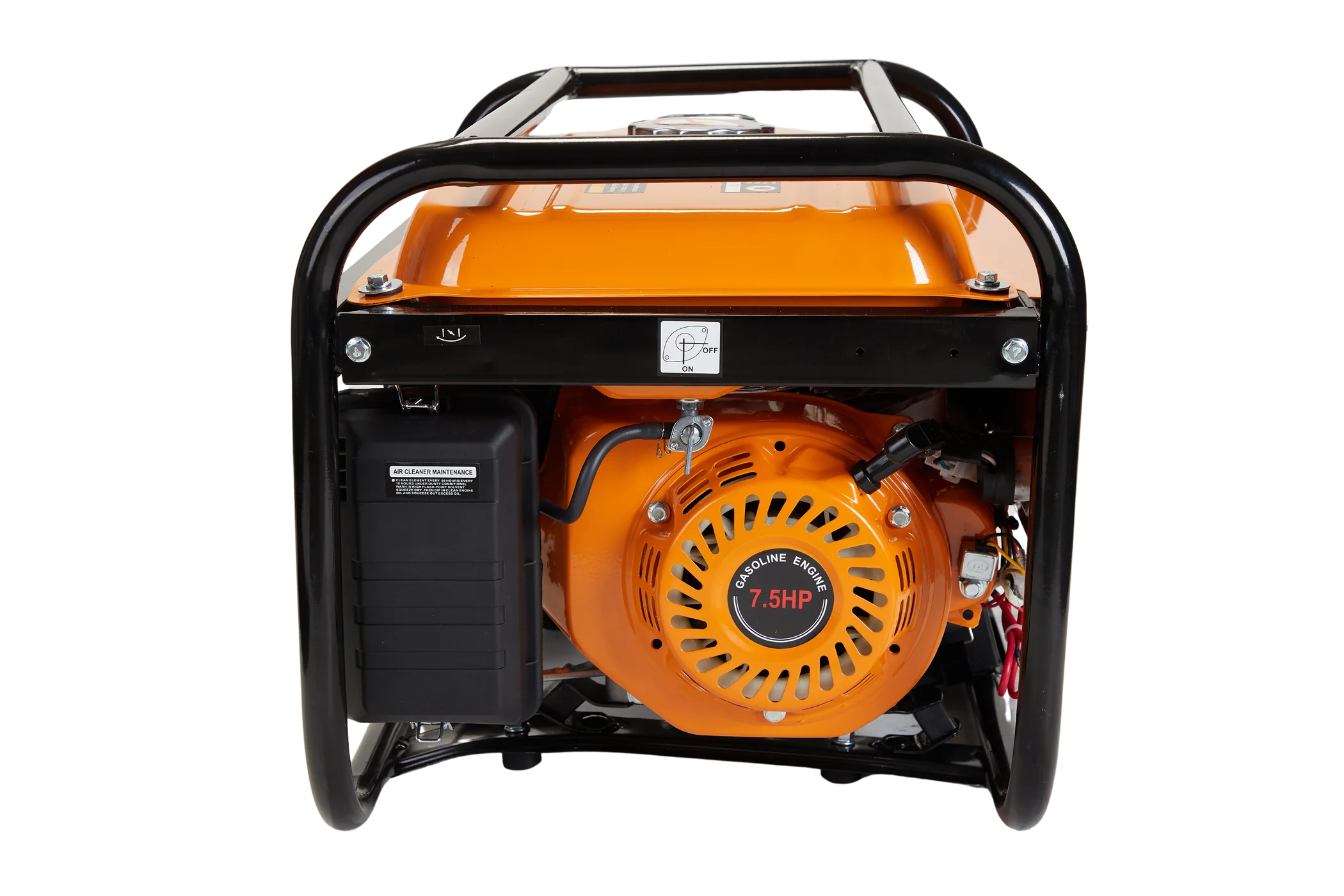 Gasoline Generator 1.1 KVA Portable Power with Self Start Large Fuel Tank Inbuilt Battery