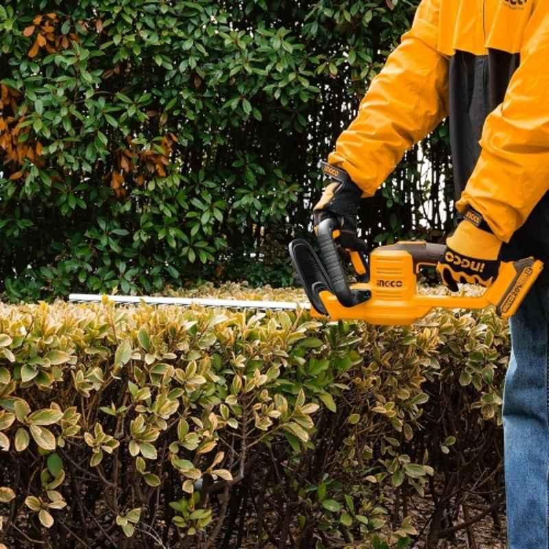 Ingco Cordless/ Battery Hedge Trimmer With 20 volt 460 mm | CHTLI20461