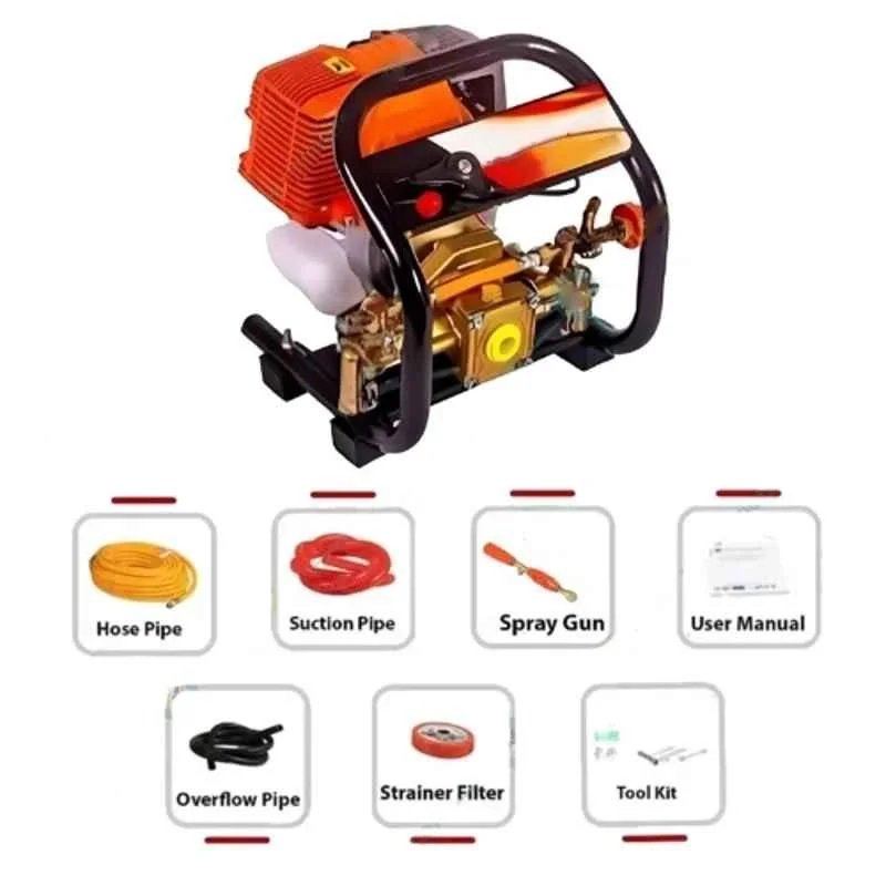 Greenleaf 31CC 0.7kW 4 Stroke Petrol Engine Portable Power Sprayer,