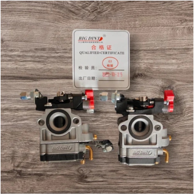 Big Dint Tu26 Red Chouke Carburettor