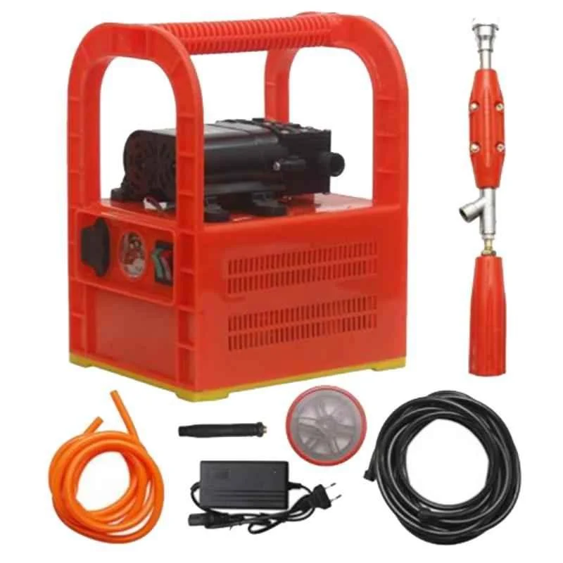 Greenleaf 12V 7.5lpm Portable Double Motor Battery Sprayer with 30ft Hose Pipe