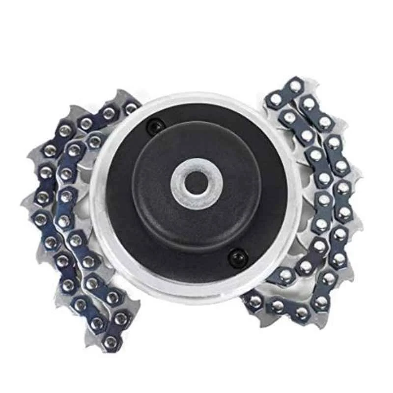 Greenleaf  Chain Steel Trimmer Head for Brush Cutter