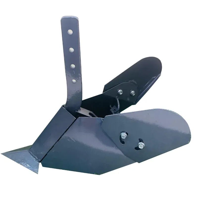 Heavy Duty Mild Steel Adjustable Ridger Attachment for 5 to 12 HP Power Tiller