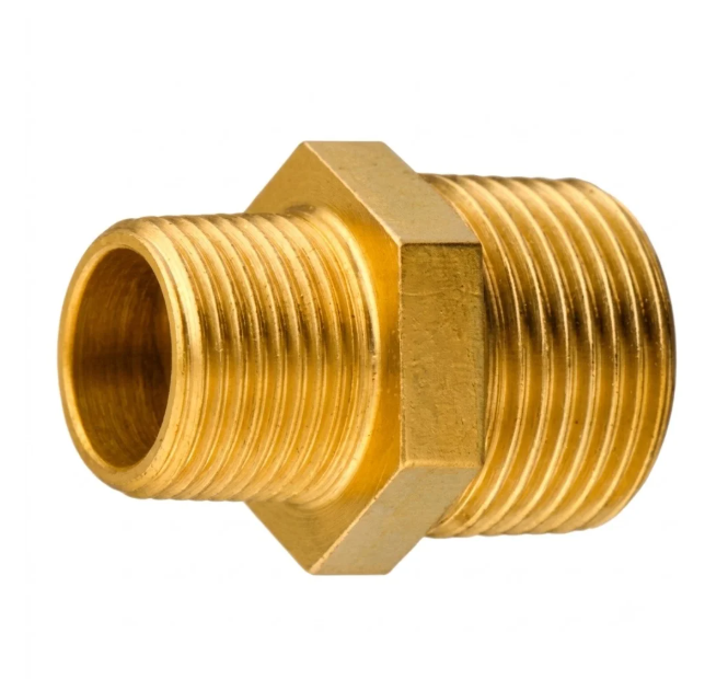Brass Hex Nipple 20MM-16MM
