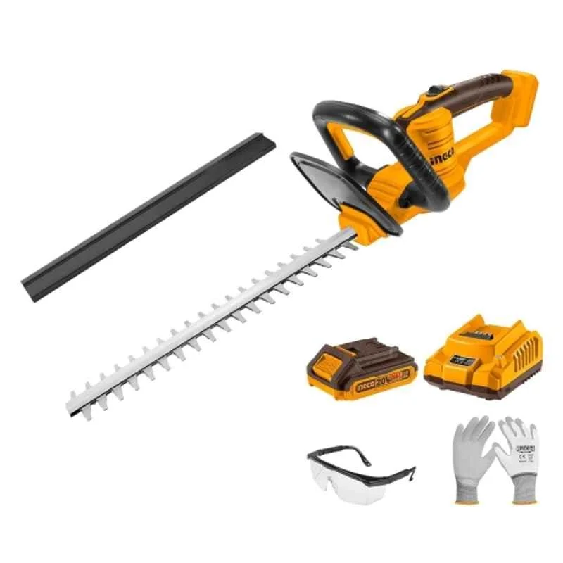 Ingco Cordless/ Battery Hedge Trimmer With 20 volt 460 mm | CHTLI20461