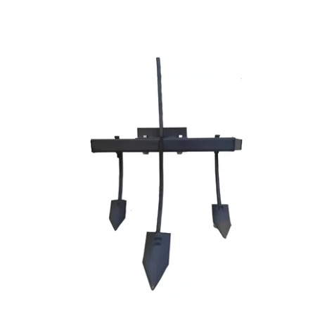 Mild Steel Economy Fix Cultivator Attachment for 5 to 10 HP Power Tiller