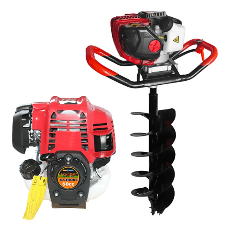 Greenleaf 50cc 4 Stroke Petrol Earth Auger without Bit,