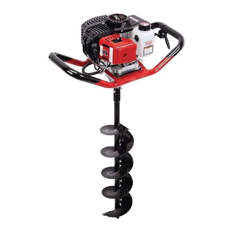 Greenleaf 63CC Earth Auger Petrol Engine Hole Digger with 12 inch Bit