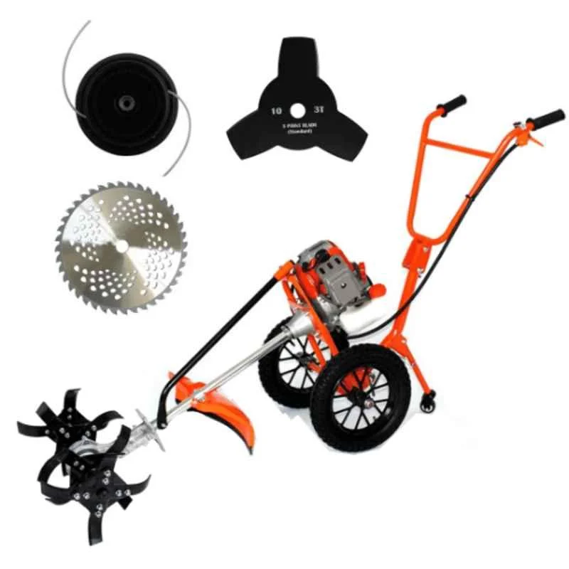 Greenleaf 3HP 63CC 2 Stroke Petrol Engine Mini Power Tiller