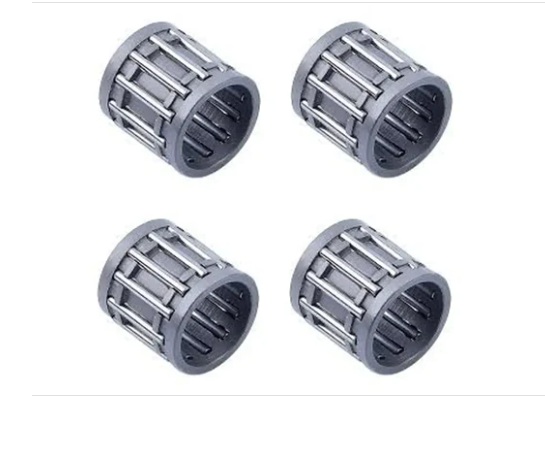 Piston Needle Bearing (Pack of 4) for 2 Stroke 43/52 CC Brush Cutter, Water Pump, Earth Auger Engine,