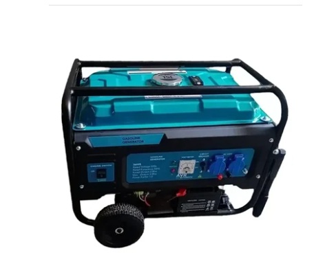 Portable 3.5 KVA Single Phase Recoil and Self Start Petrol Generator15L Tank, Power Backup for Home, Office & Outdoor Use