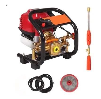 Heavy Duty 4 Stroke 31 CC, Agriculture Portable Power Sprayer | Pest Sprayer With Hose Pipe & Spray Gun