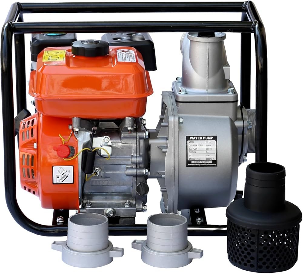 GREEN LEAF 3 INCH PETROL OPERATED WATER PUMP